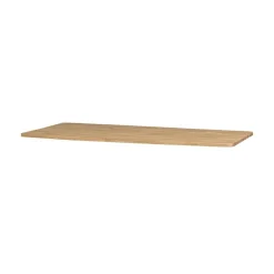 WOOOD Tafelbladen|Tablo XL Tafelblad Eikenhout Curved 240x100cm