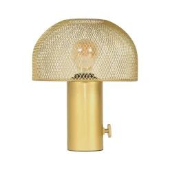 Label51 Bureaulampen|Tafellampen|Tafellamp Fungo 1-Lichts Goud Metaal