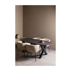 WOOOD Onderstellen|Tafel poot Alkmaar metaal zwart