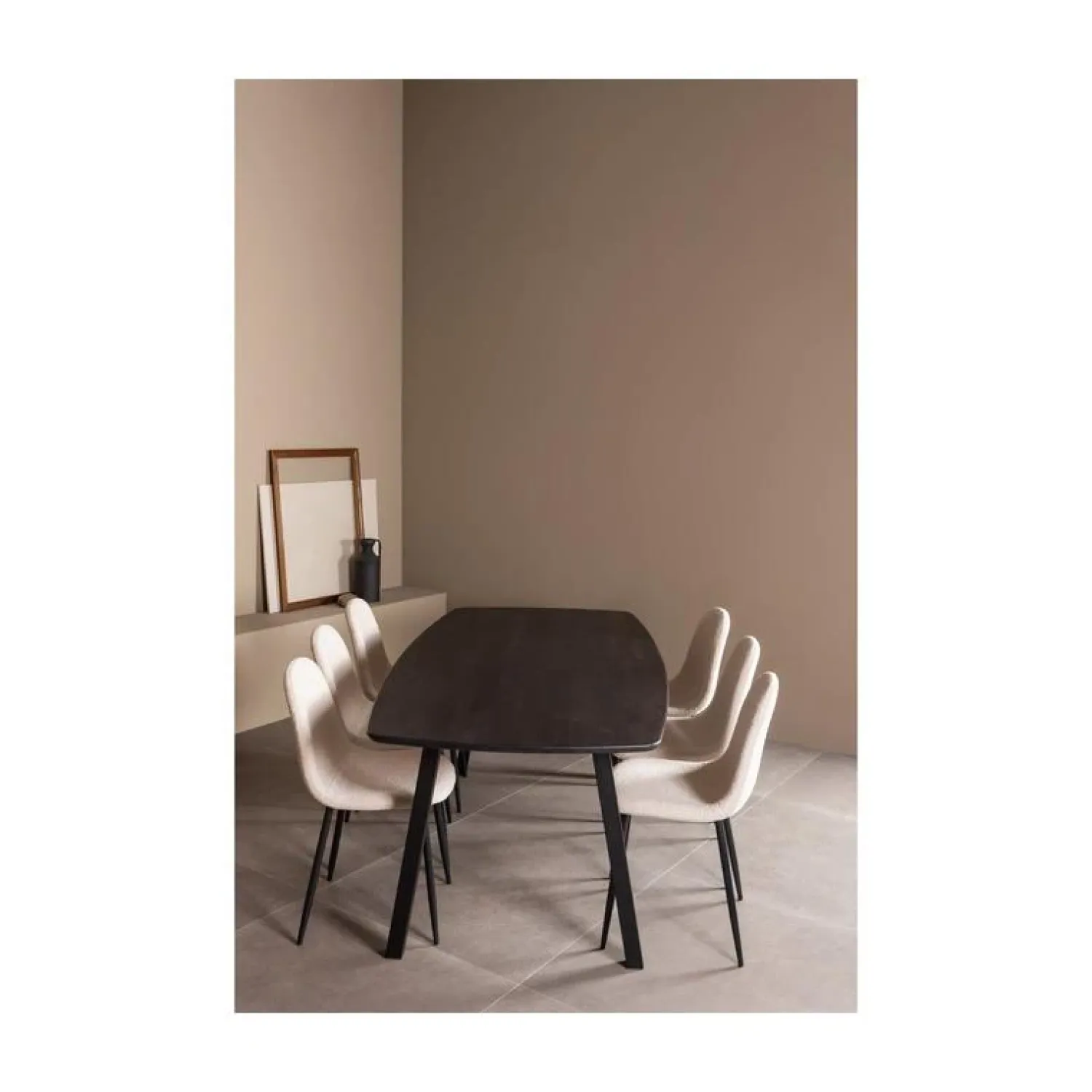 WOOOD Onderstellen|Tafel poot A-vorm metaal zwart