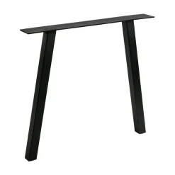 WOOOD Onderstellen|Tafel poot A-vorm metaal zwart