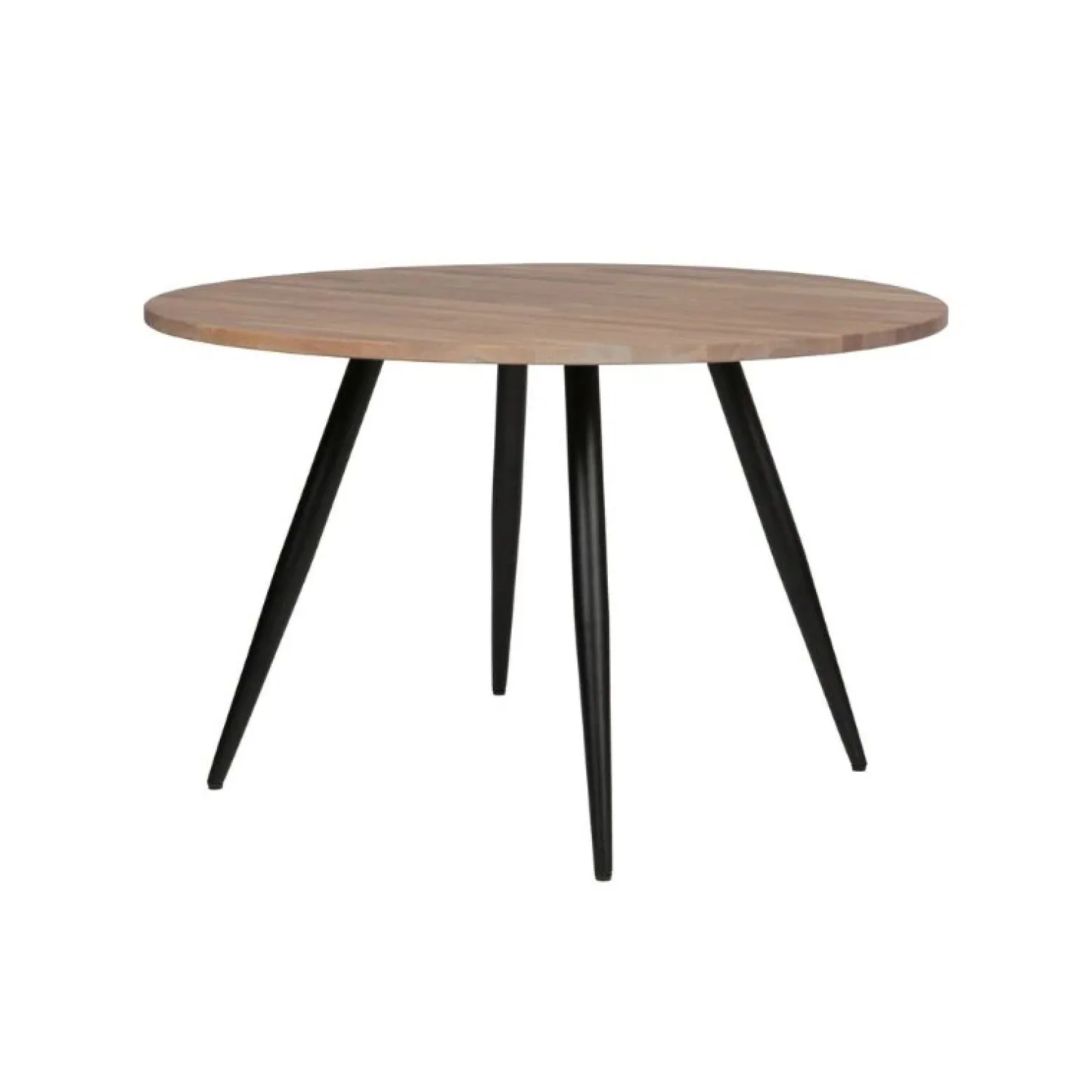 WOOOD Onderstellen|Tafel poot conisch metaal zwart (2-standen)