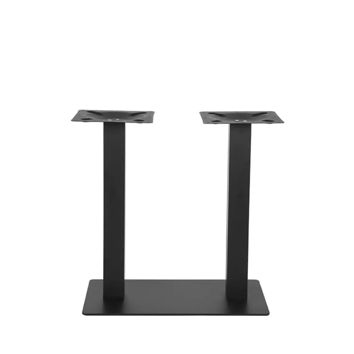 Label51 Onderstellen|Tafelpoot Dubbel Zwart Metaal Dubbel 71cm
