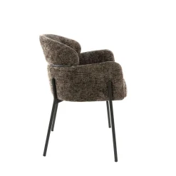 Kalfort Eetkamerstoelen|Tanda Eetkamerstoel Hoven taupe