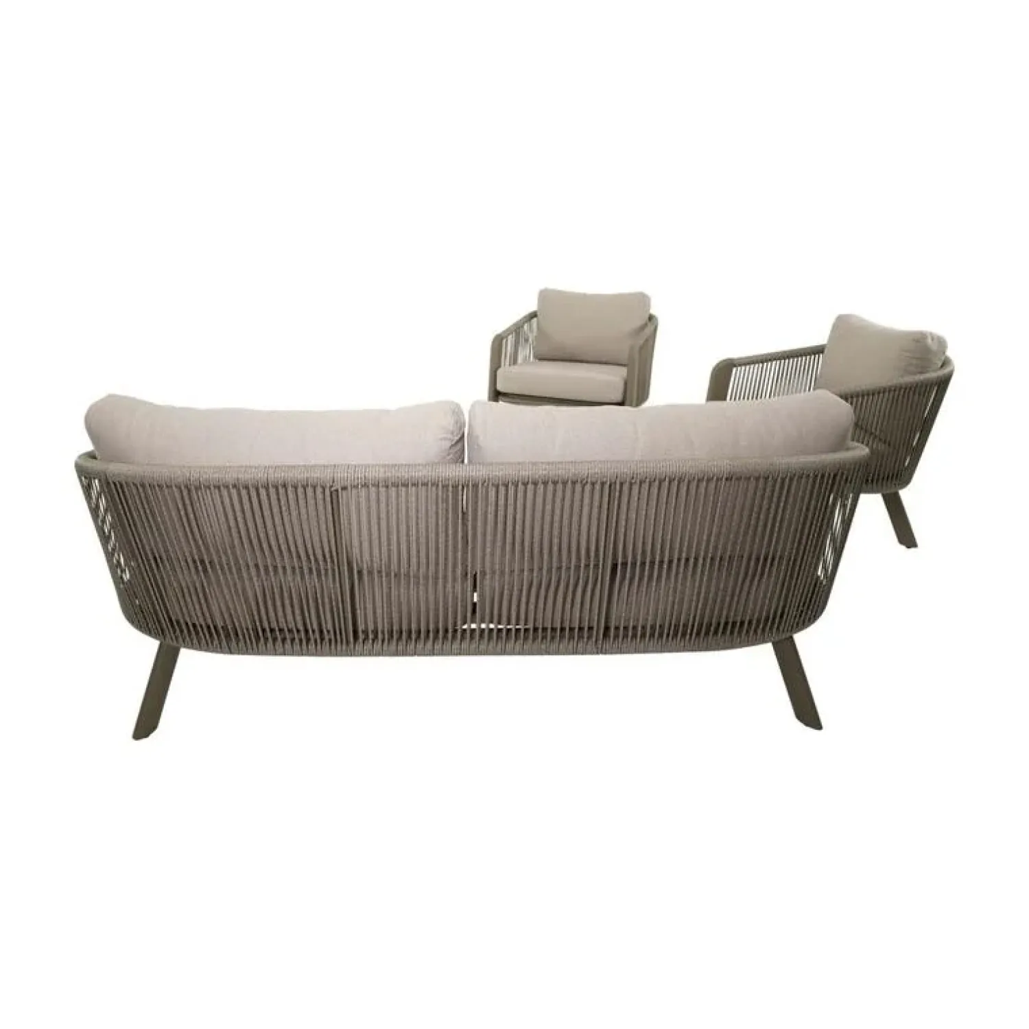 Lesli Living Loungeset|Tanoa Loungeset taupe
