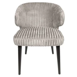 PTMD Eetkamerstoelen|Taro Eetkamerstoel Beige Donkerhout