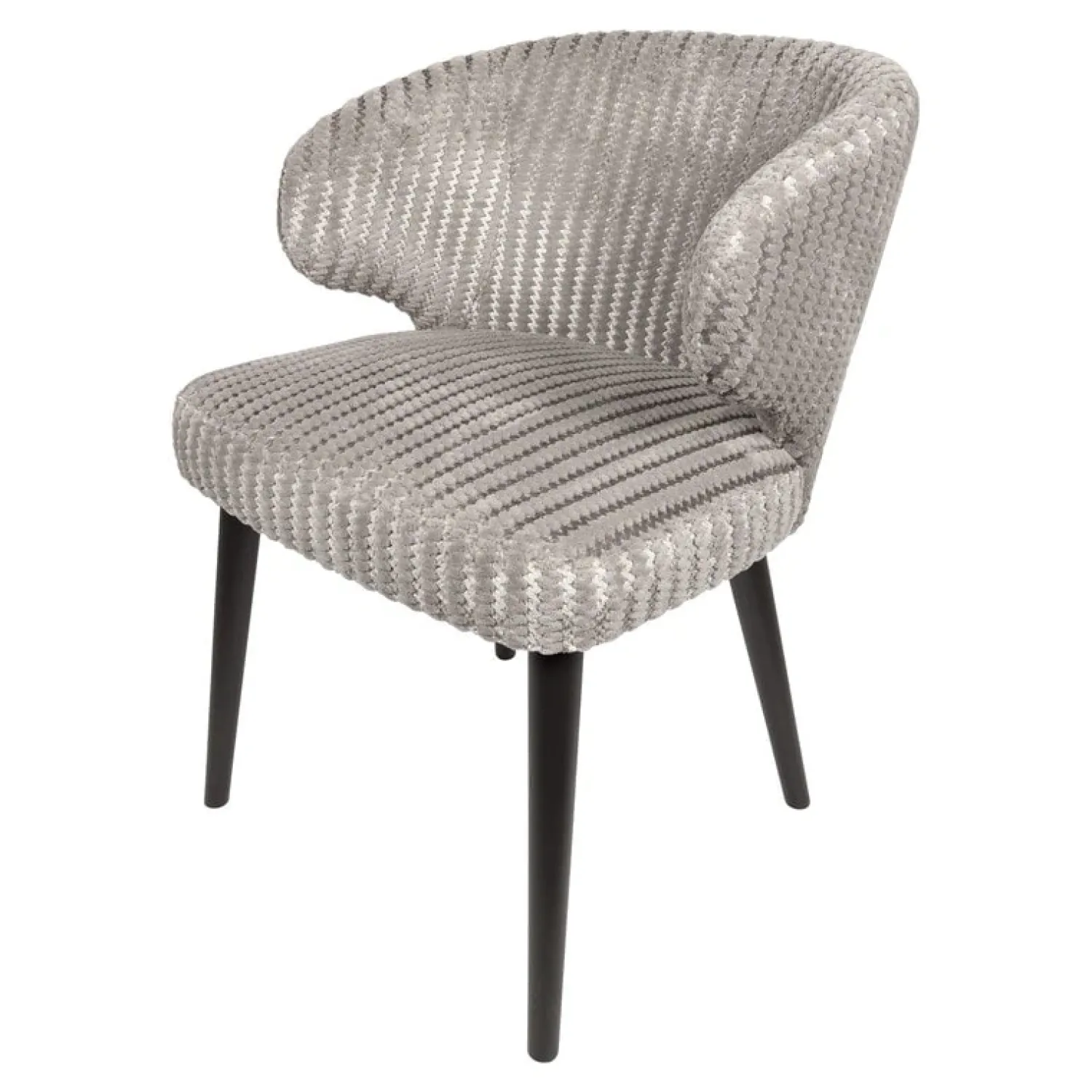 PTMD Eetkamerstoelen|Taro Eetkamerstoel Beige Donkerhout