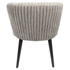 PTMD Eetkamerstoelen|Taro Eetkamerstoel Beige Donkerhout