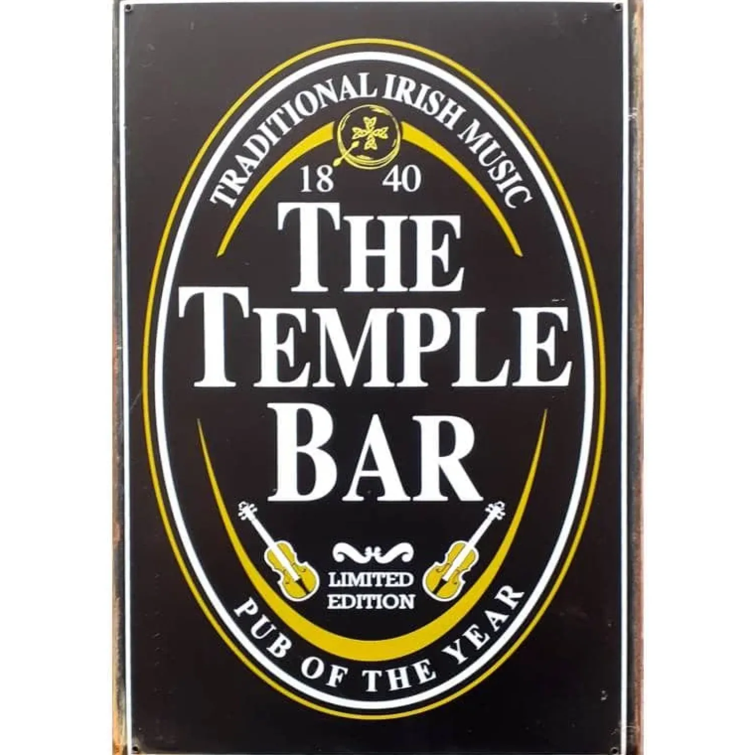 Cavetown Metalen Borden|Temple Bar pub of the year - metalen bord