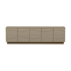 WOOOD Industriele Kasten|Tv Meubels|Teo Tv meubel Grenen Mud 180cm