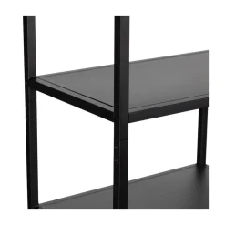 WOOOD Vakkenkasten|Industriele Kasten|Teun Vakkenkast Zwart 85cm