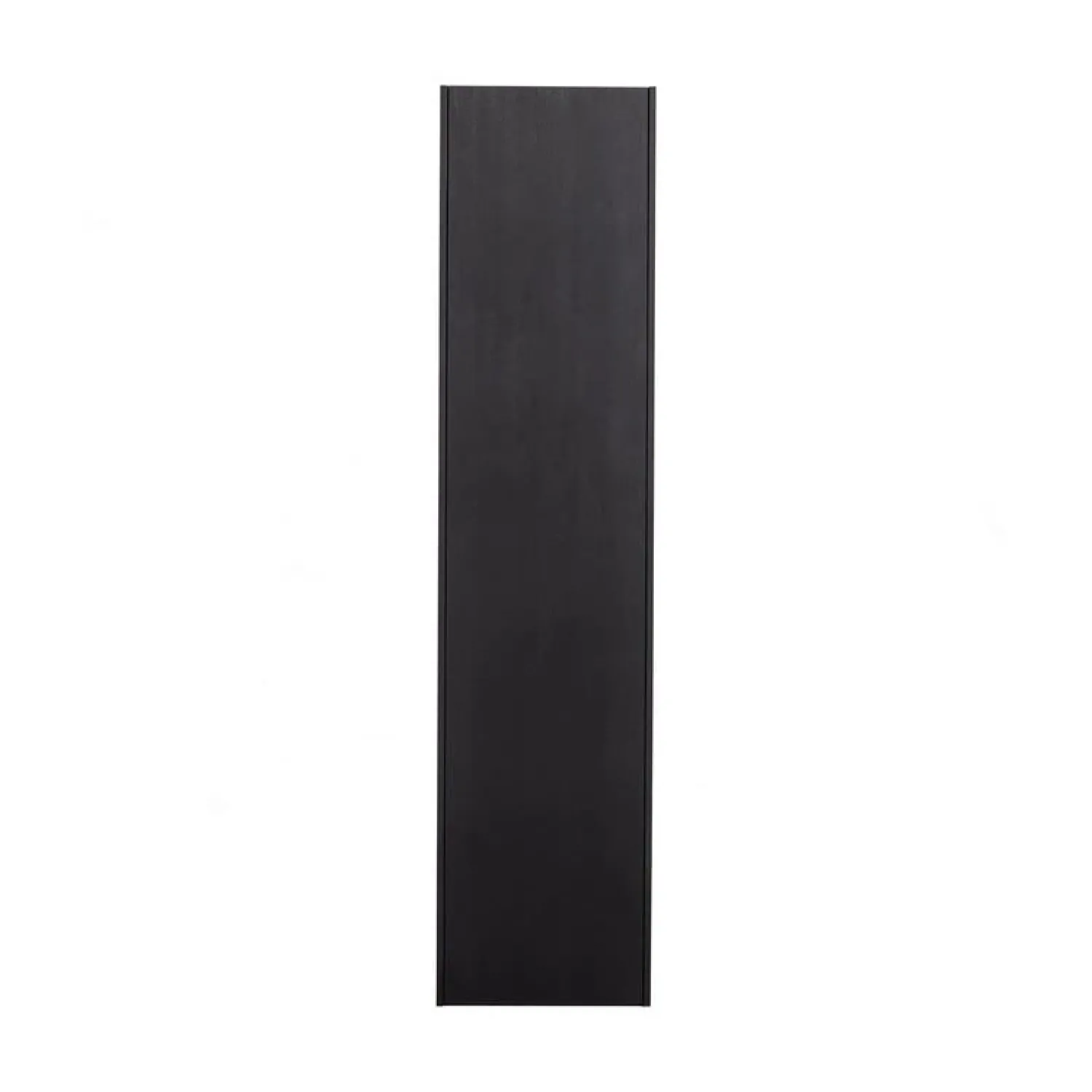WOOOD Wandkasten|Industriele Kasten|Teun Wandkast smal Grenen zwart 44cm