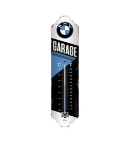 Metal Signs Thermometers|Metalen Borden|Thermometer binnen BMW Garage logo