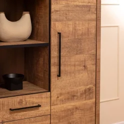 Maison Madera Wandkasten|Vakkenkasten|Thornbay Vakkenkast 2 deuren Hout 135cm