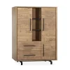 Maison Madera Wandkasten|Vakkenkasten|Thornbay Vakkenkast 3 deuren Hout 120cm