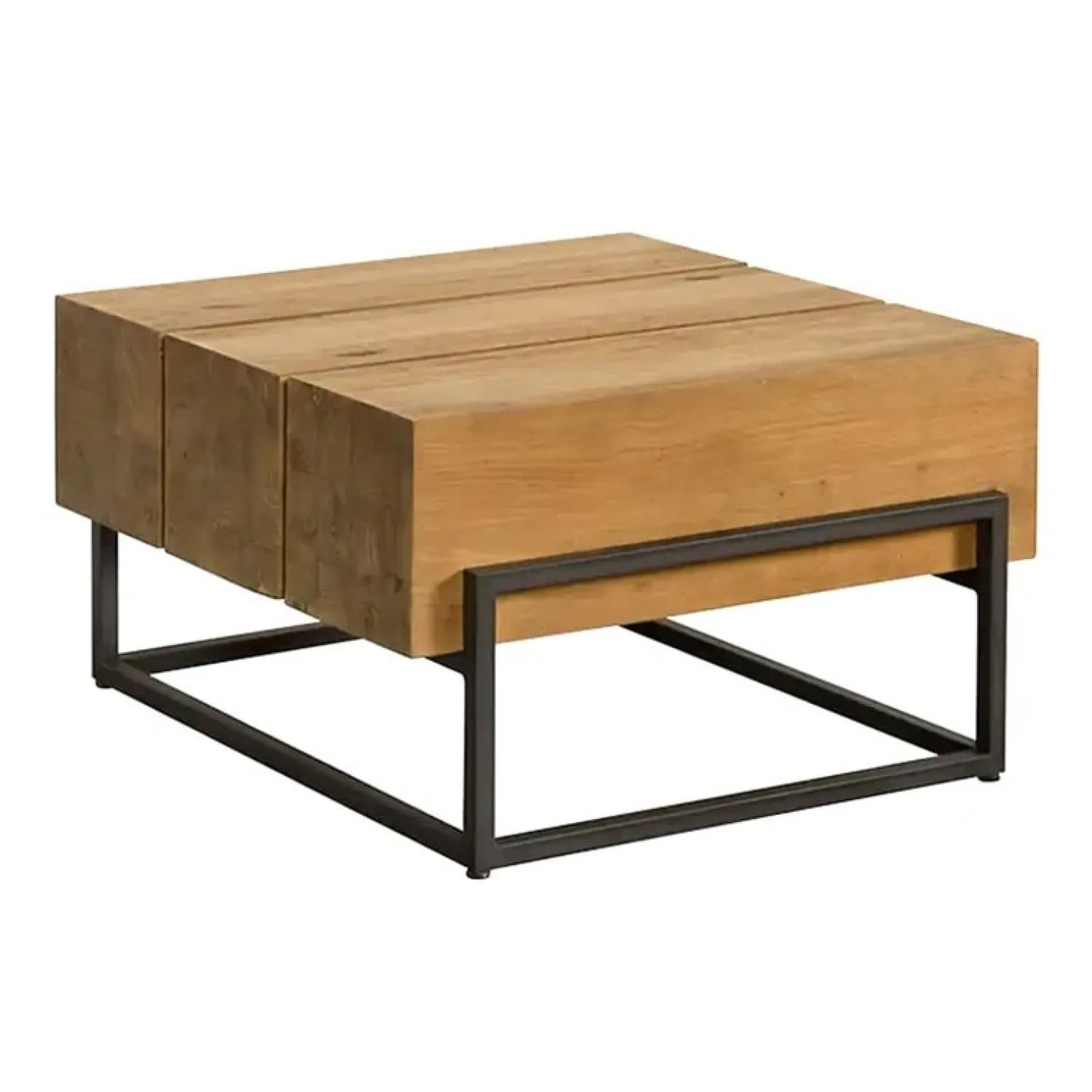 Tower living Bijzettafels|Tiago Bijzettafel Gerecycled Teak Hout 66cm