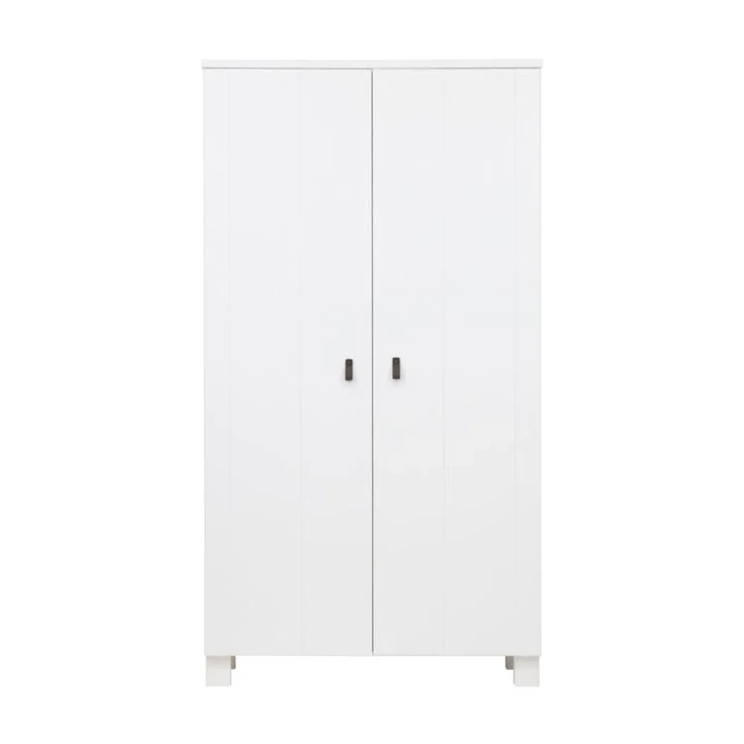 WOOOD Industriele Kasten|Kledingkasten|Ties Kledingkast Grenen Wit 111cm