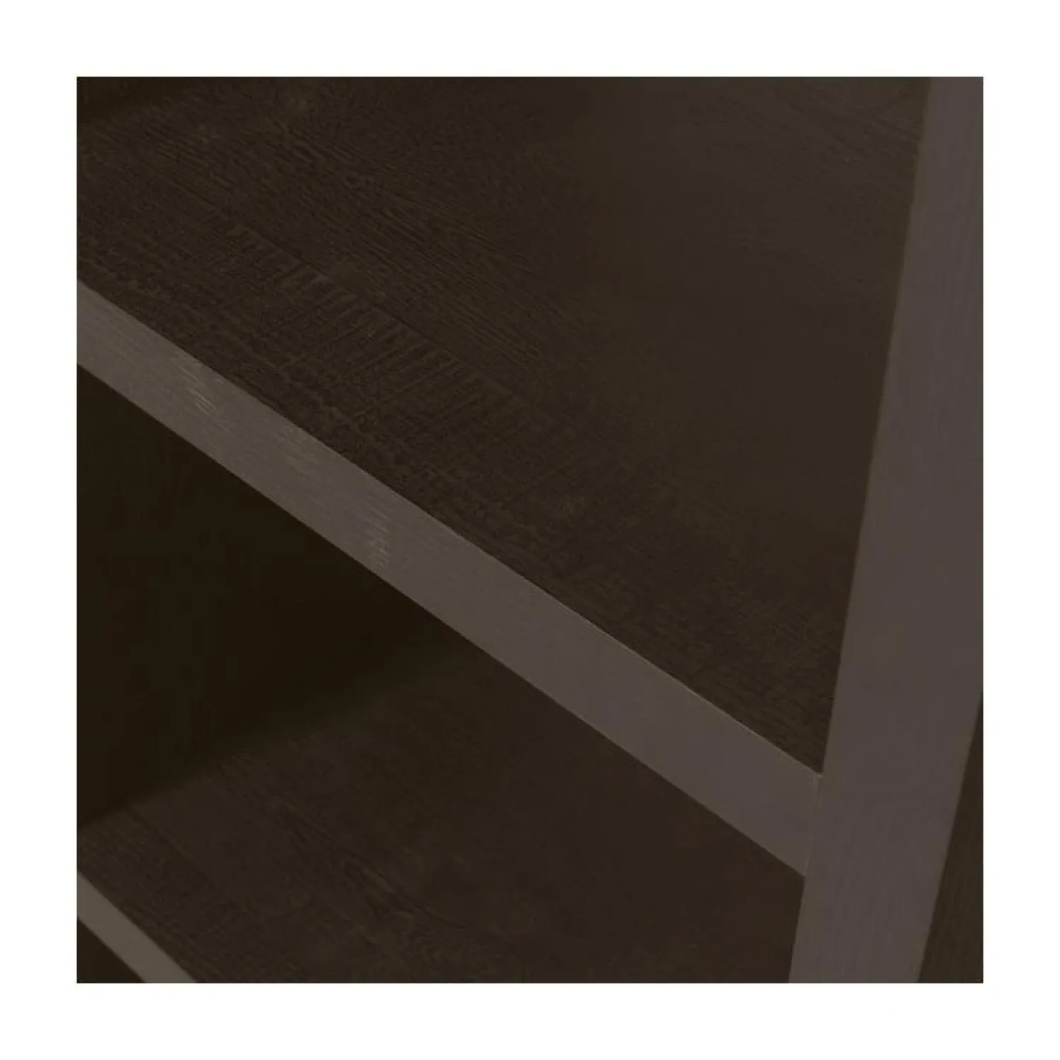 WOOOD Vakkenkasten|Industriele Kasten|Timo Vakkenkast MDF Donkerbruin 100cm
