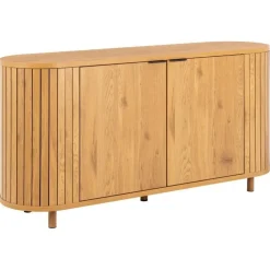 Nordhavn Dressoirs|Industriele Kasten|Tindra Dressoir Naturel 160cm