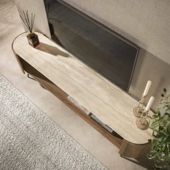 Kalfort Industriele Kasten|Tv Meubels|Tio Tv meubel Keramiek Hout 180cm
