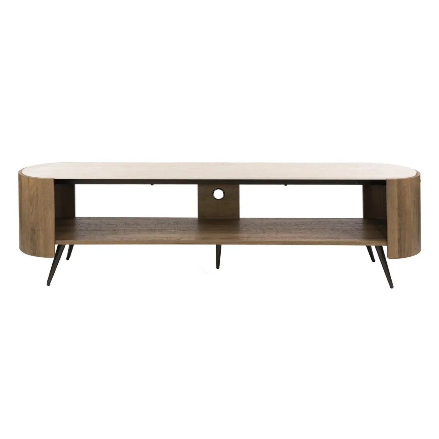 Kalfort Industriele Kasten|Tv Meubels|Tio Tv meubel Keramiek Hout 180cm