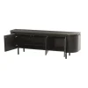 Livingfurn Industriele Kasten|Tv Meubels|Tobago Tv meubel Espresso eiken 170cm