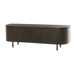 Livingfurn Industriele Kasten|Tv Meubels|Tobago Tv meubel Espresso eiken 170cm