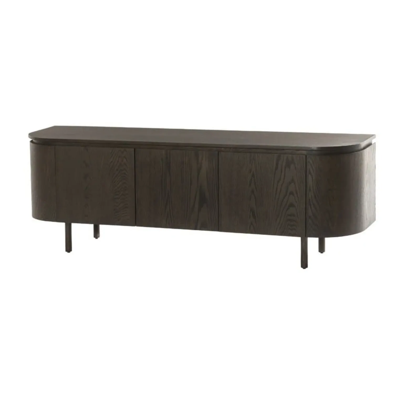 Livingfurn Industriele Kasten|Tv Meubels|Tobago Tv meubel Espresso eiken 170cm