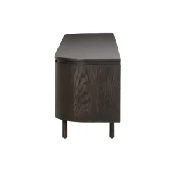 Livingfurn Industriele Kasten|Tv Meubels|Tobago Tv meubel Espresso eiken 210cm