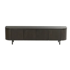 Livingfurn Industriele Kasten|Tv Meubels|Tobago Tv meubel Espresso eiken 210cm