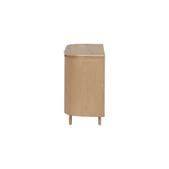 Livingfurn Dressoirs|Industriele Kasten|Tobago Wandkast laag naturel eiken 115cm
