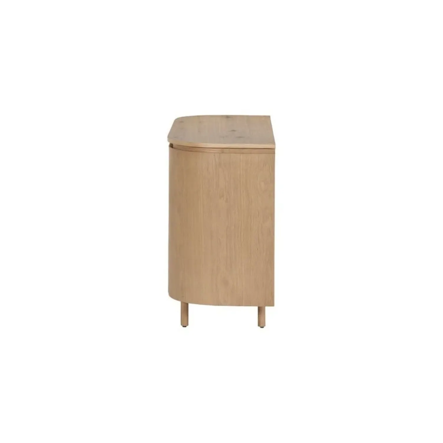 Livingfurn Dressoirs|Industriele Kasten|Tobago Wandkast laag naturel eiken 115cm