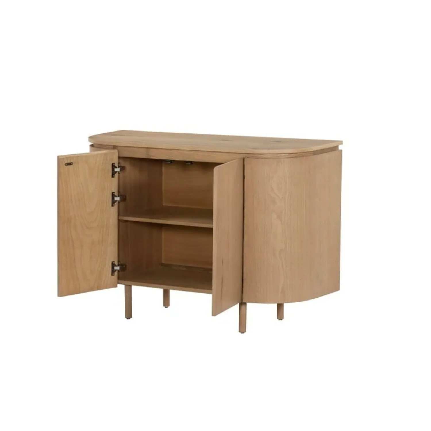 Livingfurn Dressoirs|Industriele Kasten|Tobago Wandkast laag naturel eiken 115cm