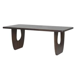 Mysons Eettafels|Tobias Eetkamertafel Walnoot 200cm