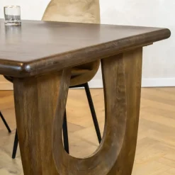 Mysons Eettafels|Tobias Eetkamertafel Walnoot 220cm