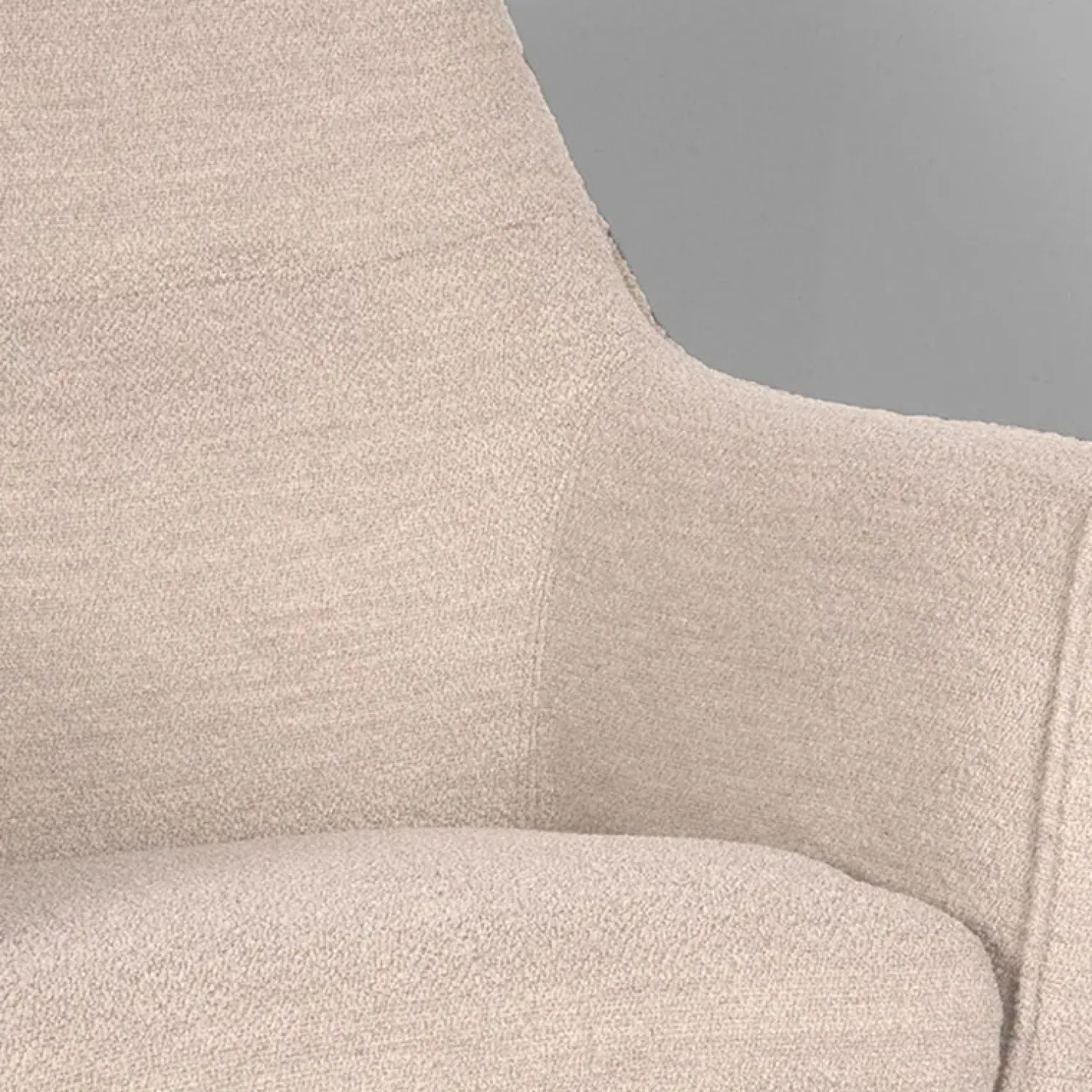 Label51 Fauteuils|Tod Draai fauteuil Natural Boucle
