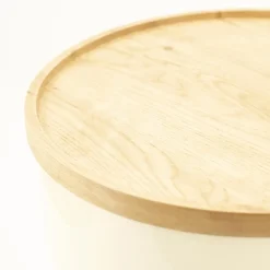 By Boo Bijzettafels|Tondo Bijzettafel Beige 37cm
