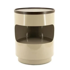 By Boo Bijzettafels|Tondo Bijzettafel Taupe 37cm