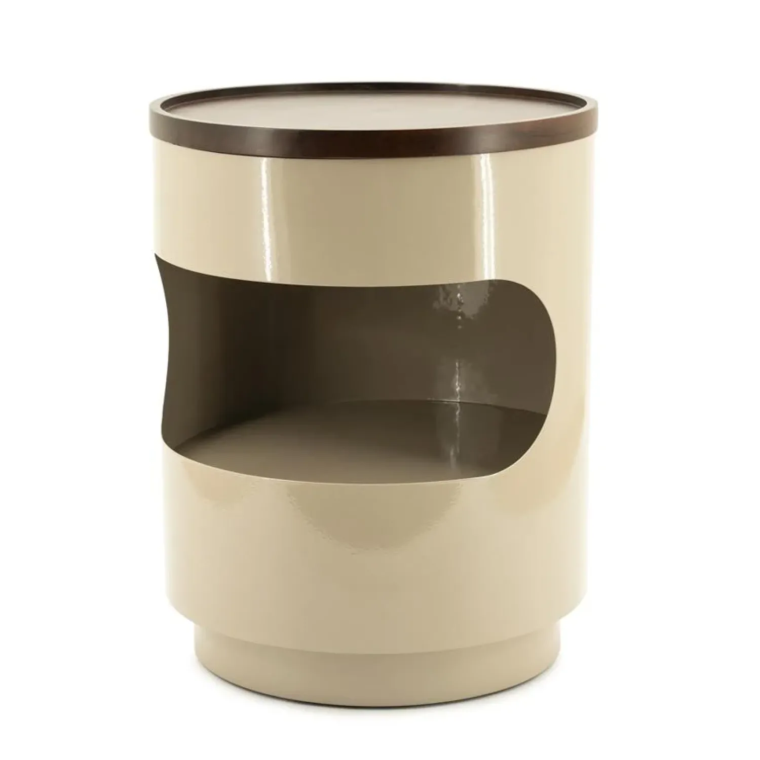 By Boo Bijzettafels|Tondo Bijzettafel Taupe 37cm