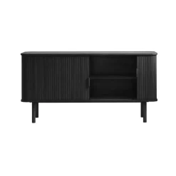 LykkeHome Dressoirs|Industriele Kasten|Toni Dressoir Zwart 160cm
