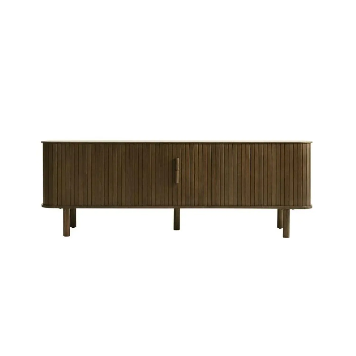 LykkeHome Industriele Kasten|Tv Meubels|Toni Tv meubel Bruin 160cm