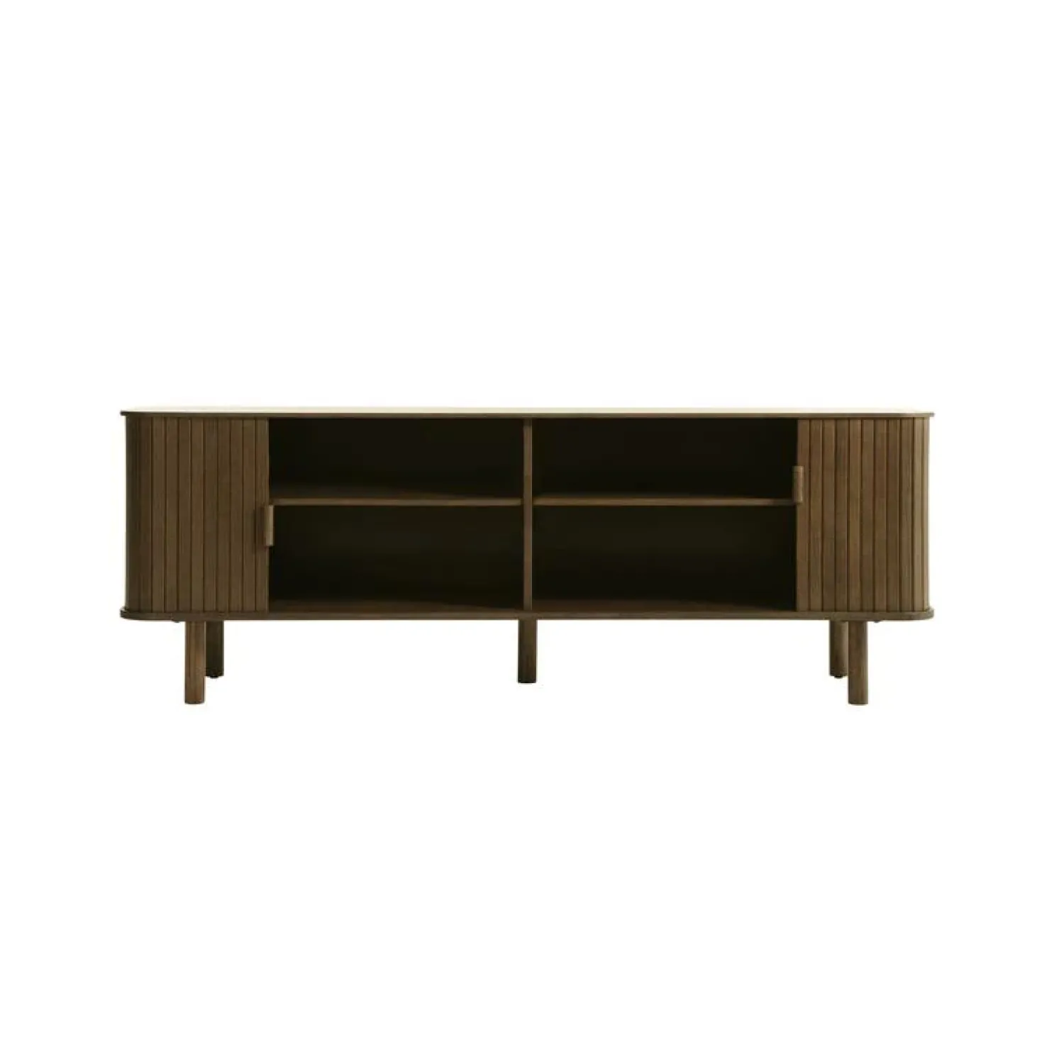 LykkeHome Industriele Kasten|Tv Meubels|Toni Tv meubel Bruin 160cm