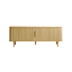 LykkeHome Industriele Kasten|Tv Meubels|Toni Tv meubel Naturel 160cm