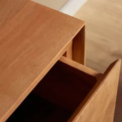 Furndea Industriele Kasten|Tv Meubels|Tony Zwevend Tv meubel Naturel Mangohout 120 cm