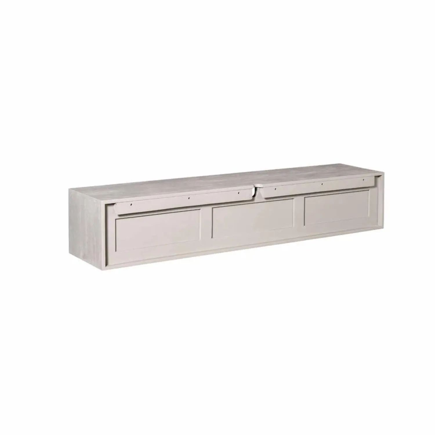 Furndea Industriele Kasten|Tv Meubels|Tony Zwevend Tv meubel Taupe Mangohout 160 cm