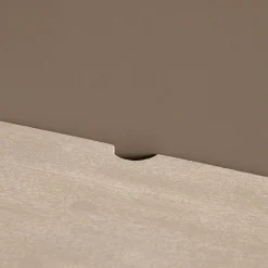 Furndea Industriele Kasten|Tv Meubels|Tony Zwevend Tv meubel Zand Mangohout 120 cm