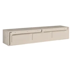 Furndea Industriele Kasten|Tv Meubels|Tony Zwevend Tv meubel Zand Mangohout 160 cm