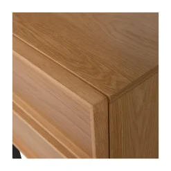 WOOOD Nachtkastjes|Industriele Kasten|Tours Nachtkastje Melamine/MDF Naturel 45cm