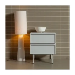WOOOD Nachtkastjes|Industriele Kasten|Tours Nachtkastje Melamine/MDF Zand 45cm