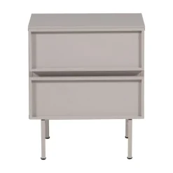 WOOOD Nachtkastjes|Industriele Kasten|Tours Nachtkastje Melamine/MDF Zand 45cm